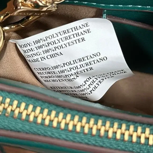 Anne Klein Quilted Double Zip Crossbody Bag - Picture 8 of 10